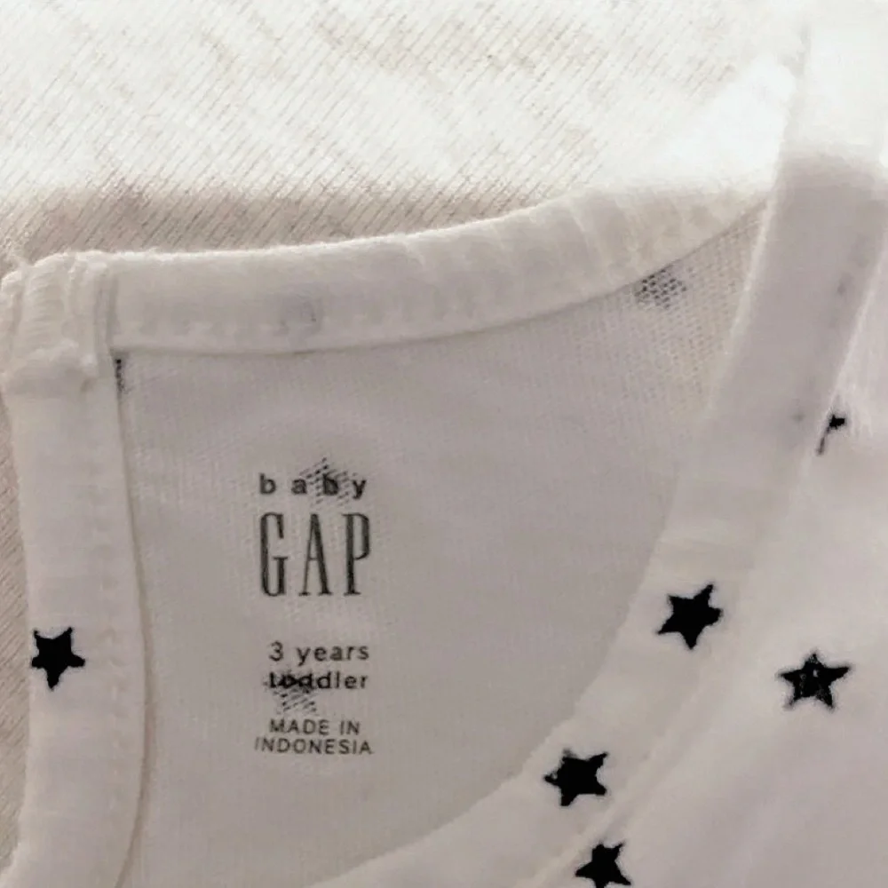Gap Logo Toddler Girls 3t Short Sleeved Tee Shirt